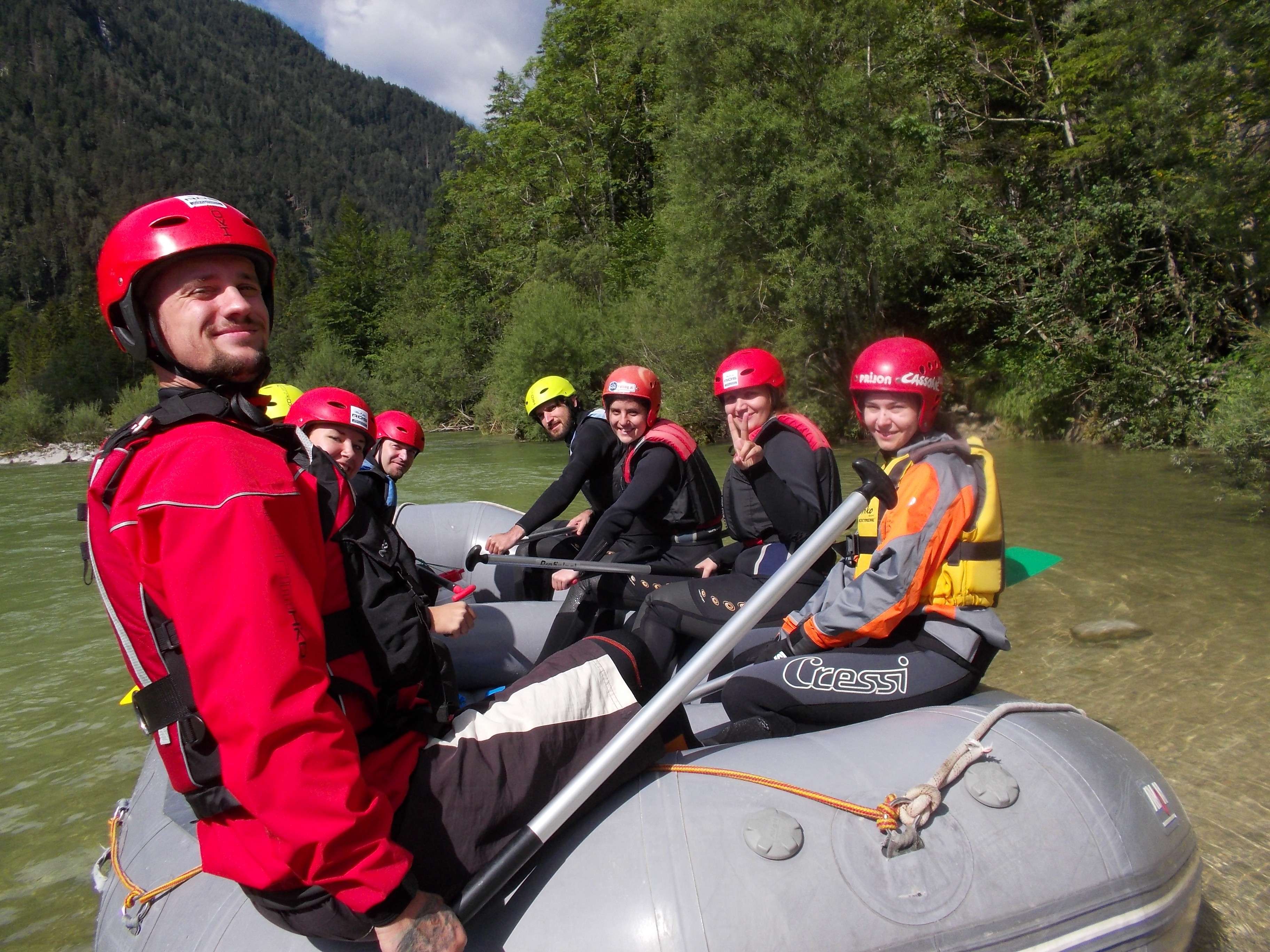Raftingtúra Ausztriában -adrenalin csapatépítés